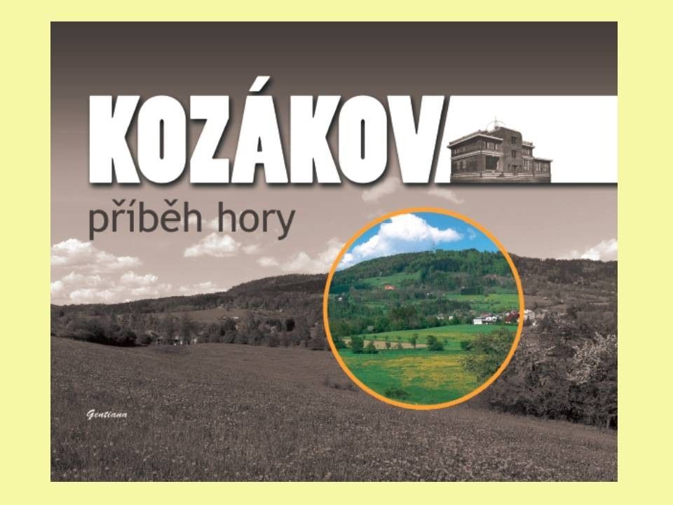 Titulní obal knihy „Kozákov - příběh hory“